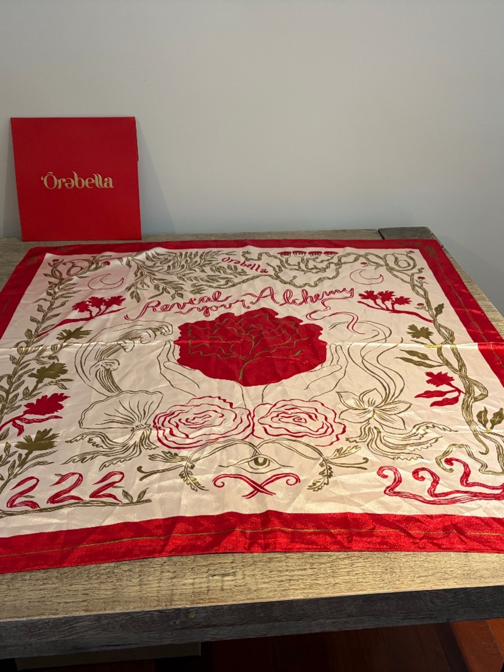Orebella Scarf - 34 1/2" x 35 1/2", 100% polyester